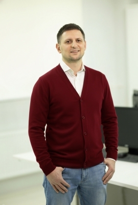 Bluza cu nasturi pentru bărbați, bordo