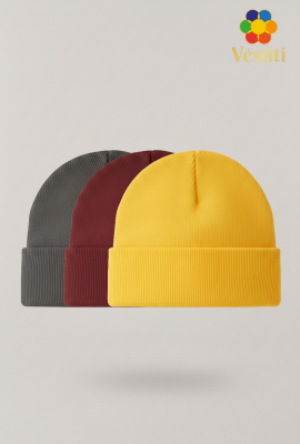 Căciuli din bumbac cu nervuri