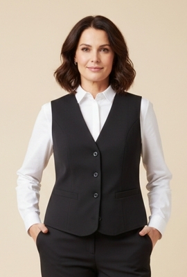 Vestă clasică, negru