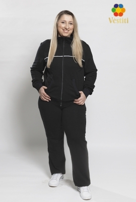Black tracksuit, Two-Thread Fabric