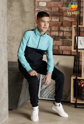 Trening, 2 fire albastru închis