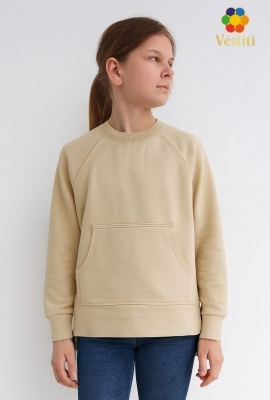 Sweatshirt, 2-ply, without a hood