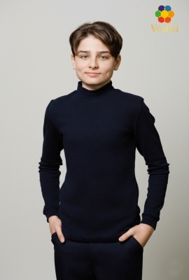 Maletă cu guler stei, albastru închis