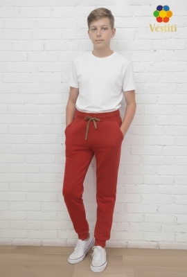 Pantaloni de sport 2 fire cărămiziu