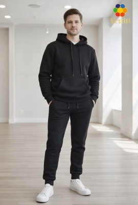 Trening din molton negru