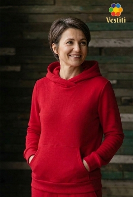 Sweatshirt, 3-ply, with hood